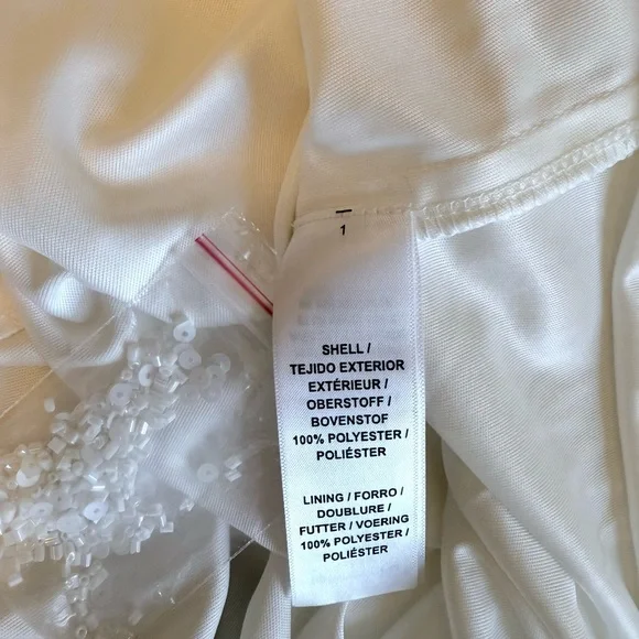 BHLDN White Beaded Sorrento Wedding Gown - Picture 10 of 12